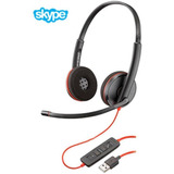 Headset Plantronics C3220 Blackwire, Skype Cisco
