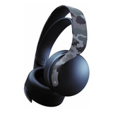 Headset Sem Fio Pulse 3d Gray Camouflage Sony Cor Cinza