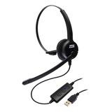 Headset Usb Voip C/ Cancelador De Ruído Mod. Dh-80 - Zox