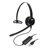 Headset Usb Voip Zox Dh-80 Com