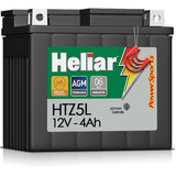 Heliar Bateria Htz5 4ah 125 / 150 Cg Fan Titan Biz Nxr Bros