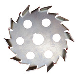 Hélice Disco Dispersor Agitador Cowles Ventilado 200mm Inox