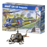 Helicóptero Bell Uh-1d Iroquois - 1/72 - Kit Italeri 1247