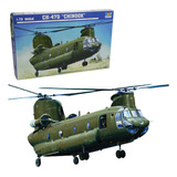 Helicoptero Ch-47d Chinook - 1/72 - Kit Trumpeter 01622