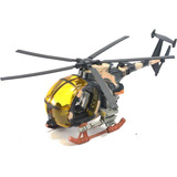 Helicóptero Combate 1/18 Com Arma Gi
