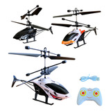 Helicóptero Controle Remoto Recarregável Sensor Brinquedo
