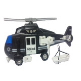 Helicoptero De Resgate Polcia Realista Sons E Luzes Sirene