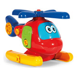 Helicóptero Didático Infantil Brinquedo Educativo Bebê