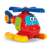 Helicóptero Didático Monta E Desmonta Brinquedo Infantil 