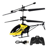 Helicóptero Rc Drone Com Luzes Elétricas