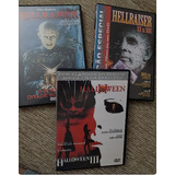 Hellraiser Coleção 3 Dvd Filme Terror & Halloween