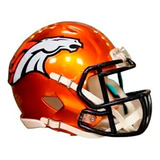 Helmet Nfl Denver Broncos Flash -