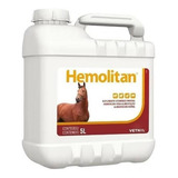 Hemolitan 5 Litros Suplemento Vitamínico Equinos