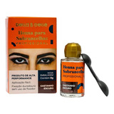 Henna Para Sobrancelhas Della & Delle 8g Cor Castanho Escuro