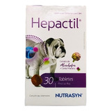 Hepactil Suplemento Para Cães 30 Tabletes - Nutrasyn