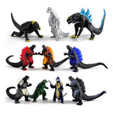 Hhh 10 Pçs/conjunto Godzilla Brinquedos Figuras De Ação 2020