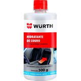 Hidratante De Couro Embelezador - Wurth-500ml Hidrata Limpa