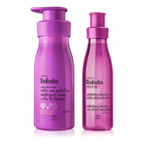 Hidratante E Body Splash Ameixa Flor Baunilha Tododia Natura