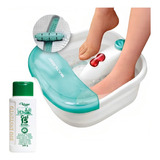 Hidromassageador Bacia Foot Spa Terapia Para Os Pés + Brinde