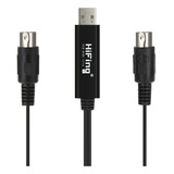 Hifing Usb In-out Cabo Midi One Em Uma Interface