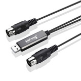 Hifing Usb In-out Cabo Midi One Em Uma Interface