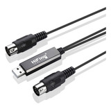 Hifing Usb In-out Cabo Midi One Em Uma Interface