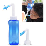 Higienizador Ducha Nasal Lavador Lavagem Sinusite - 300ml Cor Azul