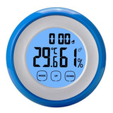 Higrômetro Termômetro Digital Umidade Temperatura Relógio