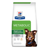 Hill's Prescription Diet Metabolic Alimento Para Cão Adulto Sabor Frango Em Sacola De 3.49kg