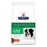 Hill's Prescription Diet Weight Reduction R/d Alimento Para Cão Adulto Sabor Frango 7.5kg