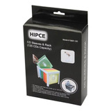 Hipce S&r-120 Portable Cd Sleeves & Rack Capacidade 120 Cds