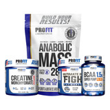 Hipercalórico Anabolic 3kg + Bcaa +