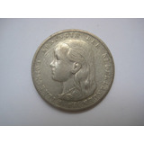Holanda Moeda Prata 1 Gulden 1897