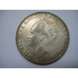 Holanda Moeda Prata 2,5 Gulden 1930