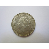 Holanda Moeda Prata 25 Cents 1941