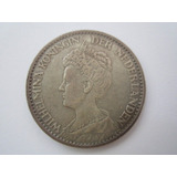 Holanda Prata Moeda 1 Gulden 1914