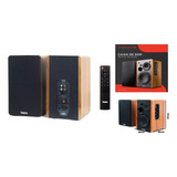 Home Theater 100w Subwoofer Alta Qualidade Madeira 110\220v