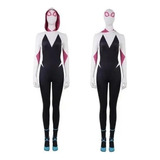 Homem Aranha Gwen Stacy Roupa Ajustada Mono Traje Adulto
