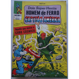 Homem De Ferro E Capitão América (capitão Z) 3ª Série N° 8 Ebal 1968
