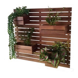 Horta Vertical Toda Em Madeira Tratada E Maciça - Aproveite