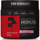 Horus Pré Treino 150g Max Titanium Beta Alanina Novo Sabor