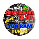 Hospedagem Site Mensal No Brasil 50gb Nvme Premium 4gb Ram