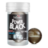 Hot Ball Bolinha Explosiva Power Black Hotflowers Sabor Neutro