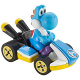 Hot Wheels - Light-blue Yoshi Standart Kart - Mario Kart