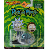 Hot Wheels | Retro Rick´s Ship Rick And Morty | Lacrado! 