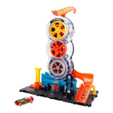 Hot Wheels City Super Loja De Pneus - Mattel