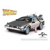 Hot Wheels Elite 1/18 Delorean De Volta Para O Futuro 2 1989