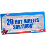 Hot Wheels Kit Com 20 Carrinhos Escala 1:64 Carros Sortido