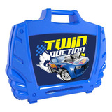 Hot Wheels Maleta Porta Carrinhos Azul