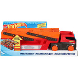 Hot Wheels Mega Red Hauler 50th